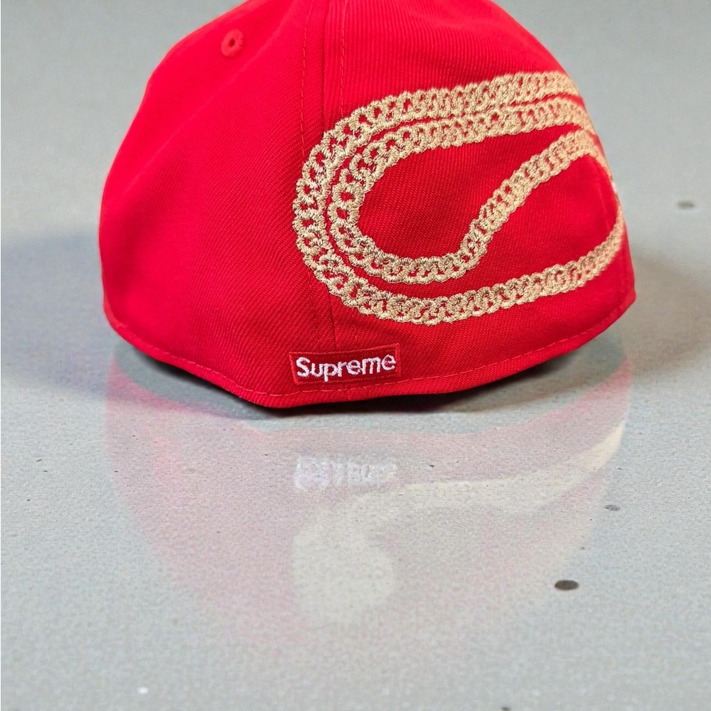 Supreme Jesus Piece S Logo New Era 'Red' - Picture 3 of 6